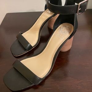 Vince Camuto black strappy sandal